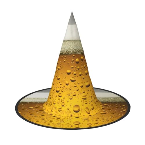 YHLKLWKSZC Halloween Kleine Hexenhüte für Frauen – leicht, faltbar, Bier-Tapetendruck, Hexenhüte für Jungen und Mädchen, Halloween-Hut, Cosplay, Party-Dekorationen YHLKLWKSZC Halloween Kleine Hexenhüte für Frauen – leicht, faltbar, Bier-Tapetendruck, Hexenhüte für Jungen und Mädchen, Halloween-Hut, Cosplay, Party-Dekorationen von YHLKLWKSZC