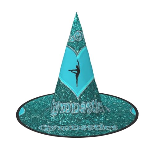YHLKLWKSZC Halloween Kleine Hexenhüte für Frauen – leicht, faltbar, "I Love Gymnastik", Hexenhüte für Jungen und Mädchen, Halloween-Hut, Cosplay, Party-Dekorationen YHLKLWKSZC Halloween Kleine Hexenhüte für Frauen – leicht, faltbar, "I Love Gymnastik", Hexenhüte für Jungen und Mädchen, Halloween-Hut, Cosplay, Party-Dekorationen von YHLKLWKSZC