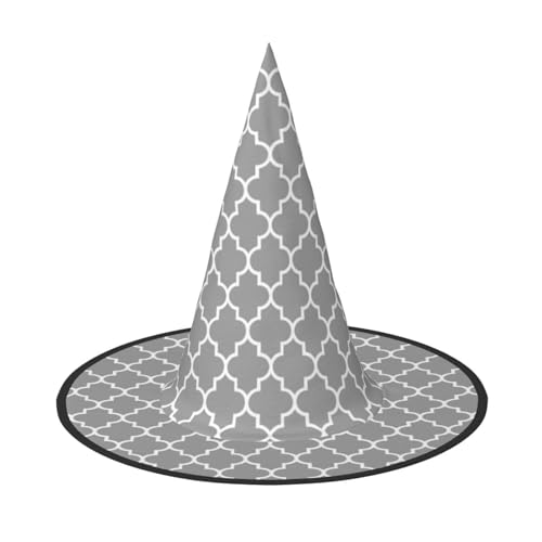 YHLKLWKSZC Halloween Kleine Hexenhüte für Frauen – leicht, faltbar, Vierpass-Graudruck, Hexenhüte für Jungen und Mädchen, Halloween-Hut, Cosplay, Party-Dekorationen YHLKLWKSZC Halloween Kleine Hexenhüte für Frauen – leicht, faltbar, Vierpass-Graudruck, Hexenhüte für Jungen und Mädchen, Halloween-Hut, Cosplay, Party-Dekorationen von YHLKLWKSZC
