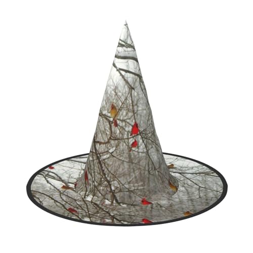 YHLKLWKSZC Kleine Halloween-Hexenhüte für Frauen – leicht, faltbar, Birkenbäume, Druck, Hexenhüte für Jungen und Mädchen, Halloween-Hut, Cosplay, Party-Dekorationen YHLKLWKSZC Kleine Halloween-Hexenhüte für Frauen – leicht, faltbar, Birkenbäume, Druck, Hexenhüte für Jungen und Mädchen, Halloween-Hut, Cosplay, Party-Dekorationen von YHLKLWKSZC
