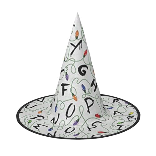 YHLKLWKSZC Kleine Halloween-Hexenhüte für Frauen – leicht, faltbar, Charakter-Streifen-Druck, Hexenhüte für Jungen und Mädchen, Halloween-Hut, Cosplay, Party-Dekorationen YHLKLWKSZC Kleine Halloween-Hexenhüte für Frauen – leicht, faltbar, Charakter-Streifen-Druck, Hexenhüte für Jungen und Mädchen, Halloween-Hut, Cosplay, Party-Dekorationen von YHLKLWKSZC