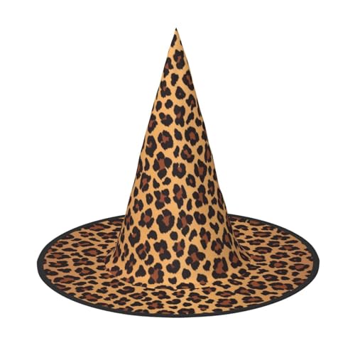YHLKLWKSZC Kleine Halloween-Hexenhüte für Frauen – leicht, faltbar, Leopardenmuster, Hexenhüte für Jungen und Mädchen, Halloween-Hut, Cosplay, Party-Dekorationen YHLKLWKSZC Kleine Halloween-Hexenhüte für Frauen – leicht, faltbar, Leopardenmuster, Hexenhüte für Jungen und Mädchen, Halloween-Hut, Cosplay, Party-Dekorationen von YHLKLWKSZC