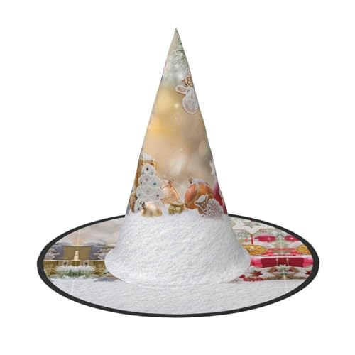 YHLKLWKSZC Kleine Halloween-Hexenhüte für Frauen – leicht, faltbar, Weihnachtsschmuck auf dem Schnee, Hexenhüte für Jungen und Mädchen, Halloween-Hut, Cosplay, Party-Dekorationen YHLKLWKSZC Kleine Halloween-Hexenhüte für Frauen – leicht, faltbar, Weihnachtsschmuck auf dem Schnee, Hexenhüte für Jungen und Mädchen, Halloween-Hut, Cosplay, Party-Dekorationen von YHLKLWKSZC