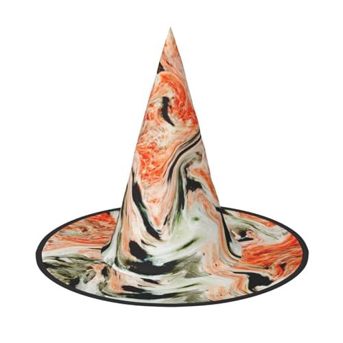 YHLKLWKSZC Kleine Halloween-Hexenhüte für Frauen – leicht, faltbar, bunt, abstrakter Marmordruck, Hexenhüte für Jungen und Mädchen, Halloween-Hut, Cosplay, Party-Dekorationen YHLKLWKSZC Kleine Halloween-Hexenhüte für Frauen – leicht, faltbar, bunt, abstrakter Marmordruck, Hexenhüte für Jungen und Mädchen, Halloween-Hut, Cosplay, Party-Dekorationen von YHLKLWKSZC