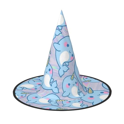 YHLKLWKSZC Kleine Halloween-Hexenhüte für Frauen – leicht, faltbar, niedlicher Fischdruck, Hexenhüte für Jungen und Mädchen, Halloween-Hut, Cosplay, Party-Dekorationen YHLKLWKSZC Kleine Halloween-Hexenhüte für Frauen – leicht, faltbar, niedlicher Fischdruck, Hexenhüte für Jungen und Mädchen, Halloween-Hut, Cosplay, Party-Dekorationen von YHLKLWKSZC