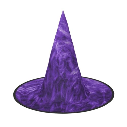 YHLKLWKSZC Kleine Halloween-Hexenhüte für Frauen – leicht, faltbar, violetter Druck, Hexenhüte für Jungen und Mädchen, Halloween-Hut, Cosplay, Party-Dekorationen YHLKLWKSZC Kleine Halloween-Hexenhüte für Frauen – leicht, faltbar, violetter Druck, Hexenhüte für Jungen und Mädchen, Halloween-Hut, Cosplay, Party-Dekorationen von YHLKLWKSZC