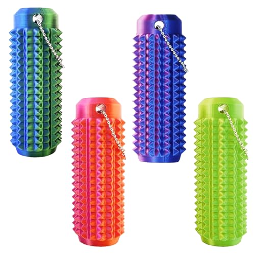4 Stück Little Ouchies Pain Fidget,Spiky Grippie Stim Fidget,Sensorik Spielzeug Für Erwachsene,Pain Stim Fidget,Mini Fidget Toy,ADHS Spielzeug für Stressabbau, Fokus, Angstlinderung von YHNMMNO