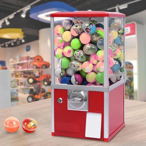 YHNNH, 25-Cent-Münzautomat, Heimautomat, gewerblicher Automat mit Schlössern, rot(Red) von YHNNH
