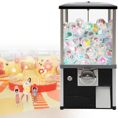 YHNNH, 25-Cent-Münzautomat for Einzelhandelsgeschäfte, Hüpfballspender for Spieleläden, blau(Black) von YHNNH