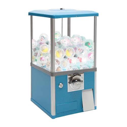 YHNNH, Kaugummi-Spender, PS-Hüpfball-Spender for Mädchen und Jungen, Zuhause, Gaming, Geschäfte, Weihnachten, Kinderparty, Rot(Blue) von YHNNH