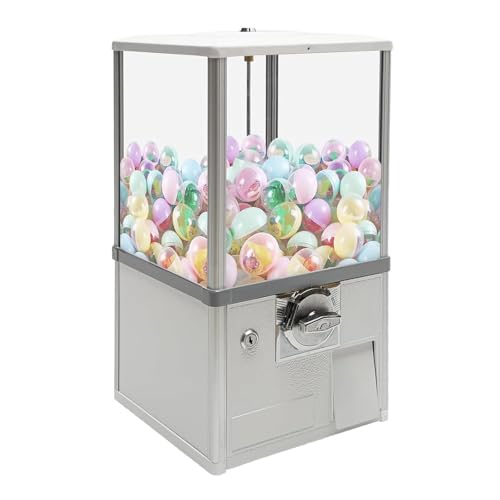 YHNNH, Kaugummi-Spender, PS-Hüpfball-Spender for Mädchen und Jungen, Zuhause, Gaming, Geschäfte, Weihnachten, Kinderparty, Rot(White) von YHNNH