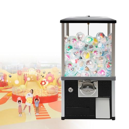 YHNNH, Kaugummibank mit 20,87 Zoll Höhe und enormer Tragfähigkeit, Süßigkeitenautomat for Gadgets, perfekt for Spieleläden und Einzelhandelsgeschäfte, Rot(Black) von YHNNH