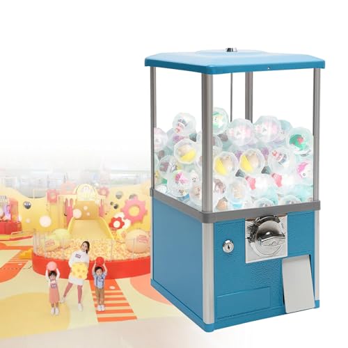 YHNNH, Kaugummibank mit 20,87 Zoll Höhe und enormer Tragfähigkeit, Süßigkeitenautomat for Gadgets, perfekt for Spieleläden und Einzelhandelsgeschäfte, Rot(Blue) von YHNNH