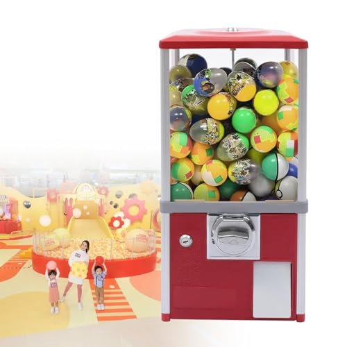YHNNH, Kaugummibank mit 20,87 Zoll Höhe und enormer Tragfähigkeit, Süßigkeitenautomat for Gadgets, perfekt for Spieleläden und Einzelhandelsgeschäfte, Rot(Red) von YHNNH