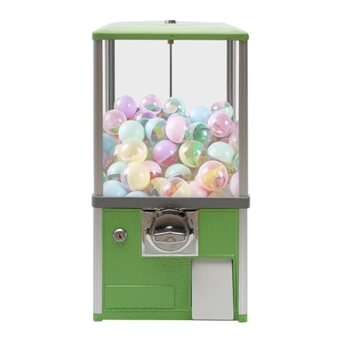 YHNNH, Kommerzieller Vintage-Süßigkeits-Kaugummiautomat for 1,77-1,97-Zoll-Gadgets for Spieleläden und Einzelhandelsgeschäfte im Vintage-Stil, Rot(Green) von YHNNH