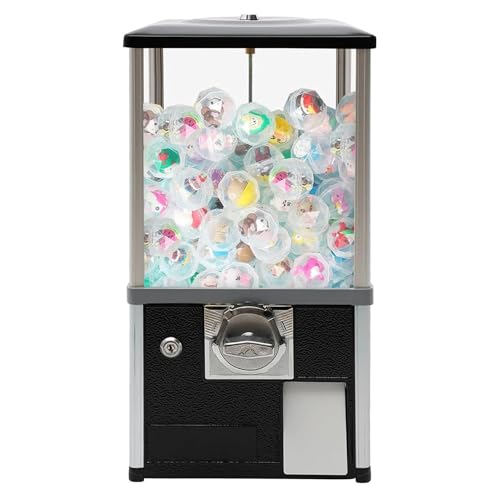 YHNNH, Süßigkeitenautomat for kleine Unternehmen, Kaugummiautomat for Kinder (rot)(Black) von YHNNH