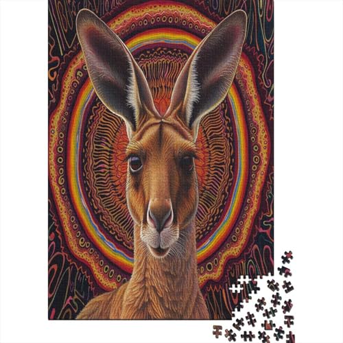 Känguru Puzzle 1000 Teile - Puzzle Für Erwachsene, Puzzle, Puzzlespiel Erwachsenen Puzzlespiel Puzzel 1000pcs (75x50cm) von YHOPJKFRA