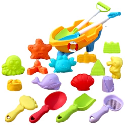 YHOPJKFRA Beach Toys Set for Kids, Sand Pit Toys Play Sand Toy for Toddlers Outdoor Fun Tools for Kids Girls Boys Summer Beach Games YHOPJKFRA Beach Toys Set for Kids, Sand Pit Toys Play Sand Toy for Toddlers Outdoor Fun Tools for Kids Girls Boys Summer Beach Games von YHOPJKFRA
