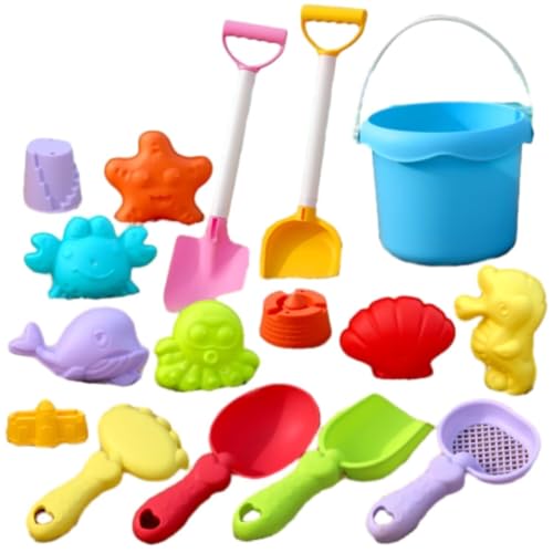 YHOPJKFRA Beach Toys Set for Kids, Sand Pit Toys Play Sand Toy for Toddlers Outdoor Fun Tools for Kids Girls Boys Summer Beach Games YHOPJKFRA Beach Toys Set for Kids, Sand Pit Toys Play Sand Toy for Toddlers Outdoor Fun Tools for Kids Girls Boys Summer Beach Games von YHOPJKFRA