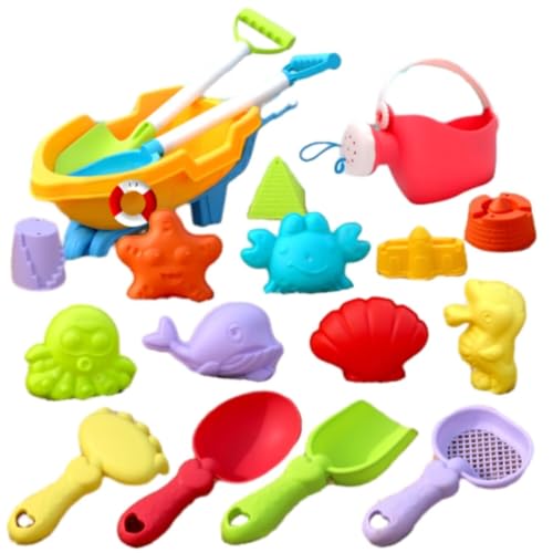 YHOPJKFRA Beach Toys Set for Kids, Sand Pit Toys Play Sand Toy for Toddlers Outdoor Fun Tools for Kids Girls Boys Summer Beach Games YHOPJKFRA Beach Toys Set for Kids, Sand Pit Toys Play Sand Toy for Toddlers Outdoor Fun Tools for Kids Girls Boys Summer Beach Games von YHOPJKFRA