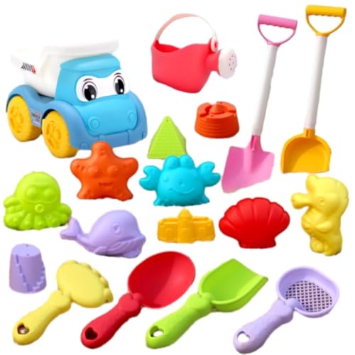 YHOPJKFRA Beach Toys Set for Kids, Sand Pit Toys Play Sand Toy for Toddlers Outdoor Fun Tools for Kids Girls Boys Summer Beach Games YHOPJKFRA Beach Toys Set for Kids, Sand Pit Toys Play Sand Toy for Toddlers Outdoor Fun Tools for Kids Girls Boys Summer Beach Games von YHOPJKFRA