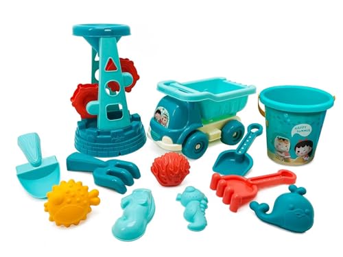 YHOPJKFRA Beach Toys Set for Kids, Sand Pit Toys Play Sand Toy for Toddlers Outdoor Fun Tools for Kids Girls Boys Summer Beach Games YHOPJKFRA Beach Toys Set for Kids, Sand Pit Toys Play Sand Toy for Toddlers Outdoor Fun Tools for Kids Girls Boys Summer Beach Games von YHOPJKFRA