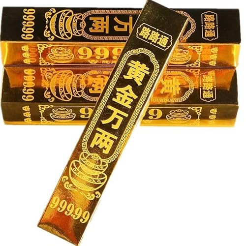 YHYPSY Opfer liefert, Gold zweitausend Dicke Goldbarren BRIC Hause Geschenk Ornamente YHYPSY Opfer liefert, Gold zweitausend Dicke Goldbarren BRIC Hause Geschenk Ornamente von YHYPSY
