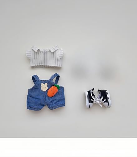 YHYQiFei 17 cm Puppenkleidung, 17 cm, niedliches modisches Ankleidepuppen-Ersatz-Kleidungsset (L) von YHYQiFei