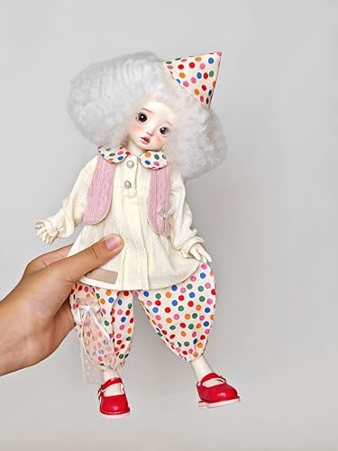 YHYQiFei Bjd Puppenkleidung für 1/6 Bjd-Puppen, Ballgelenk-Puppenkleidung, handgefertigt, niedliches Stil-Set, Puppen und Schuhe nicht im Lieferumfang enthalten (Stil 01) von YHYQiFei