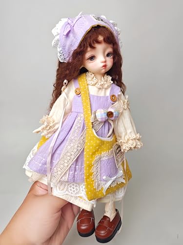 YHYQiFei Bjd Puppenkleidung für 1/6 Bjd-Puppen, Ballgelenk-Puppenkleidung, handgefertigt, niedliches Stil-Set, Puppen und Schuhe nicht im Lieferumfang enthalten (Stil 02) von YHYQiFei