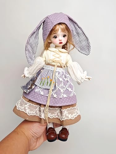 YHYQiFei Bjd Puppenkleidung für 1/6 Bjd-Puppen, Ballgelenk-Puppenkleidung, handgefertigt, niedliches Stil-Set, Puppen und Schuhe nicht im Lieferumfang enthalten (Stil 05) von YHYQiFei