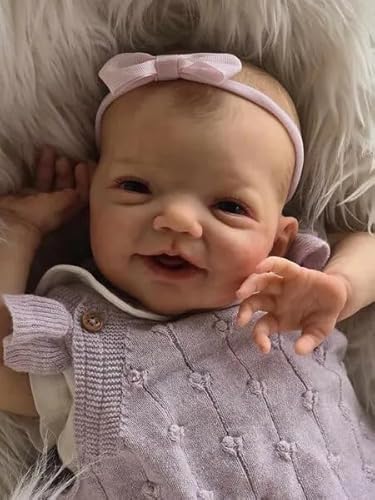 YHdolls Reborn Baby Junge, 48CM Reborn Baby Vollsilikon Lebensecht,Reborns Puppen Lebensecht, Puppe Wie Echtes Babys, Lebensechte Babypuppen Mit Silikon Körper von YHdolls