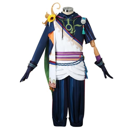 YIAIU Cosplay-Kostüm, Anime, Klee Hutao, Genshin Impact, alle Charaktere, Cosplay-Uniform-Set, Halloween-Party-Outfit (Tighnari, groß) von YIAIU