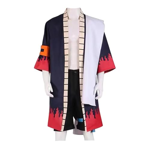 YIAIU Cosplay-Kostüm, Umhang, Shorts, Kappe, Uniform-Set, Halloween-Party, Anzüge für Herren (Kleidung, Größe M) von YIAIU