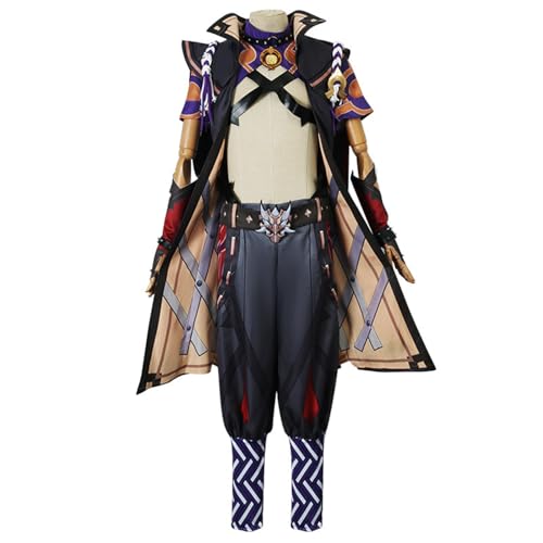 YIAIU Cosplay Kostüm Anime Klee Hutao Genshin Impact Alle Charaktere Cosplay Uniform Set Halloween Party Outfit, Arataki Itto, S YIAIU Cosplay Kostüm Anime Klee Hutao Genshin Impact Alle Charaktere Cosplay Uniform Set Halloween Party Outfit, Arataki Itto, S von YIAIU