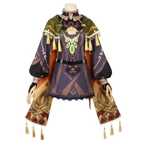 YIAIU Cosplay Kostüm Anime Klee Hutao Genshin Impact Alle Charaktere Cosplay Uniform Set Halloween Party Outfit, Collei, XS YIAIU Cosplay Kostüm Anime Klee Hutao Genshin Impact Alle Charaktere Cosplay Uniform Set Halloween Party Outfit, Collei, XS von YIAIU