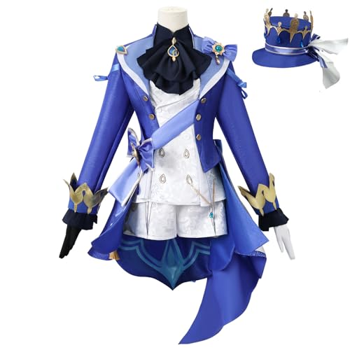 YIAIU Cosplay Kostüm Anime Klee Hutao Genshin Impact Alle Charaktere Cosplay Uniform Set Halloween Party Outfit, Furina, XS YIAIU Cosplay Kostüm Anime Klee Hutao Genshin Impact Alle Charaktere Cosplay Uniform Set Halloween Party Outfit, Furina, XS von YIAIU