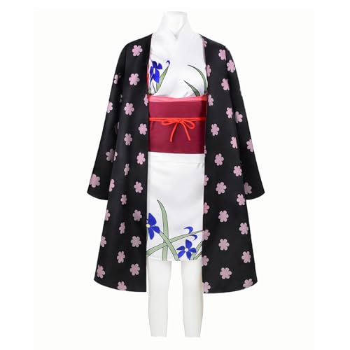 YIAIU Cosplay-Kostüm für Damen und Mädchen, Kimono-Kleid, Uniform-Set, Halloween-Party, Anzüge (Größe M) von YIAIU