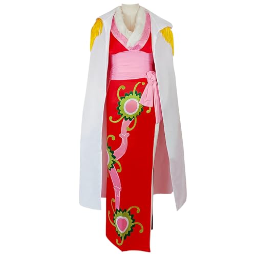YIAIU Cosplay-Kostüm für Damen und Mädchen, Kleid, Umhang, Cheongsam-Uniform-Set, Halloween-Party-Anzüge, komplettset, XXL von YIAIU
