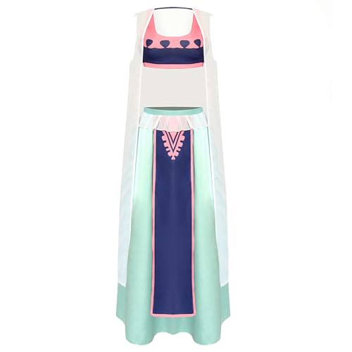 YIAIU Cosplay-Kostüm für Damen und Mädchen, Umhang, Uniform-Set, Halloween-Partyanzüge (Größe M) von YIAIU