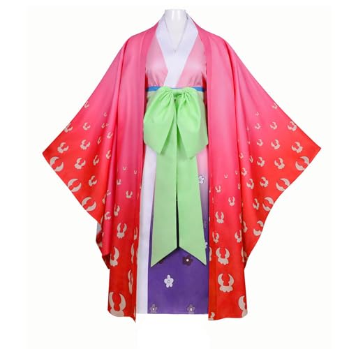 YIAIU Cosplay-Kostüm für Damen und Mädchen, japanisches Kimono-Kleid, Uniform-Set, Halloween-Party, Anzüge (Größe M) von YIAIU