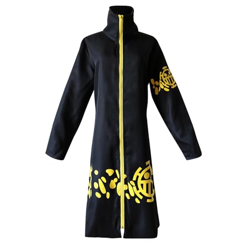 YIAIU Cosplay-Kostüm für Herren, Unisex, Umhang, Hose, Uniform-Set, Halloween-Party, Anzüge (Jacke, Größe M) von YIAIU