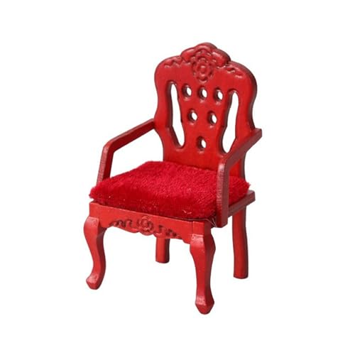 Doll House Chair Model Realistic Sessel Dollhouses Stuhl Realistische Spielstuhl Realistisch 1:12 Modell Spielzeug von YIGZYCN