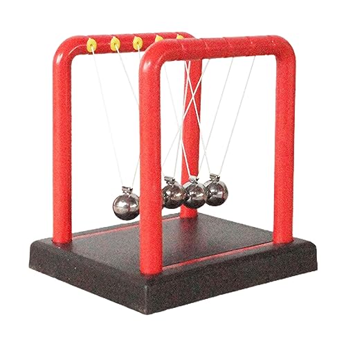 Energieeinsparung Newtons Pendel Physikspielzeug Für Kinder Bürotisch Spielzeug Zum Stressabbau Newtons Pendel von YIGZYCN