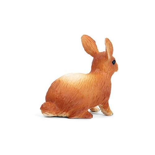 Kaninchen Kuchenaufsatz Mini Tiere Garten Miniaturen Hasen Figuren Ornamente Für Ostern Puppenhaus Kuchen Zuhause Feine Details Zubehör von YIGZYCN