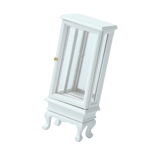 Realistisches Holz Zakka Realistic Trep Play Display Schrank Modell Spielzeug Vintage Display 1:12 Puppenhaus von YIGZYCN
