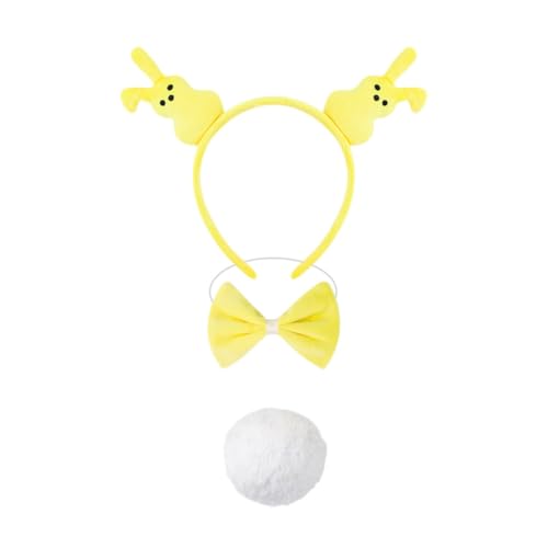 YIGZYCN 1/3/4/5 Osterhasen-Kostüm, Zubehör, Halloween, Cosplay, Kostüm für Damen von YIGZYCN