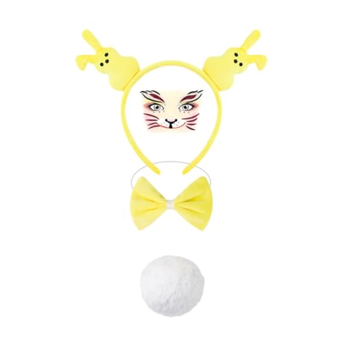 YIGZYCN 1/3/4/5 Osterhasen-Kostüm, Zubehör, Halloween, Cosplay, Kostüm für Damen YIGZYCN 1/3/4/5 Osterhasen-Kostüm, Zubehör, Halloween, Cosplay, Kostüm für Damen von YIGZYCN