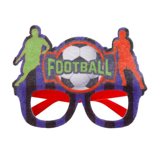 YIGZYCN Brille mit Fußballmotiv für Erwachsene, Teenager, europäische Cup-Brille für Feiern YIGZYCN Brille mit Fußballmotiv für Erwachsene, Teenager, europäische Cup-Brille für Feiern von YIGZYCN