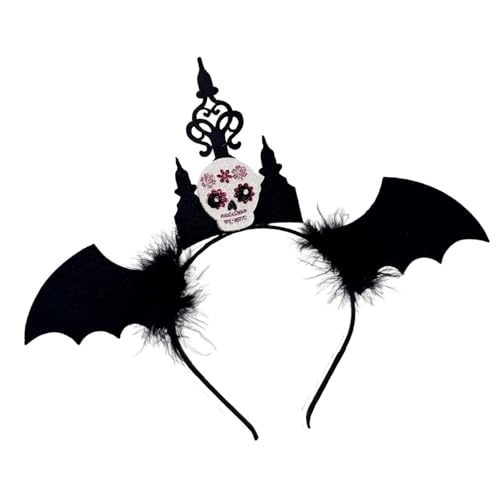 YIGZYCN Einzigartiges Haarband mit Fledermaus-Motiv, bequem zu tragen, Kostüm-Haarschmuck für Kinder, Teenager, Halloween, Party, Feiern, weiche Fledermaus-Stirnbänder YIGZYCN Einzigartiges Haarband mit Fledermaus-Motiv, bequem zu tragen, Kostüm-Haarschmuck für Kinder, Teenager, Halloween, Party, Feiern, weiche Fledermaus-Stirnbänder von YIGZYCN